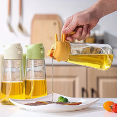 2 In 1 Oil Spray Jug – Oil Dispenser & Sprayer Bottle
